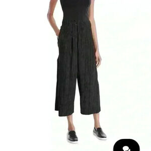 Vince bar striped culotte in variegated pinstripe - $345 MSRP